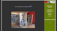 Desktop Screenshot of bibliotheque.herve.be