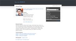 Desktop Screenshot of herve.name